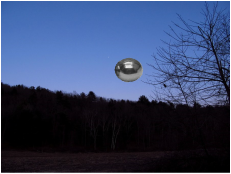 Recreation of the sighting